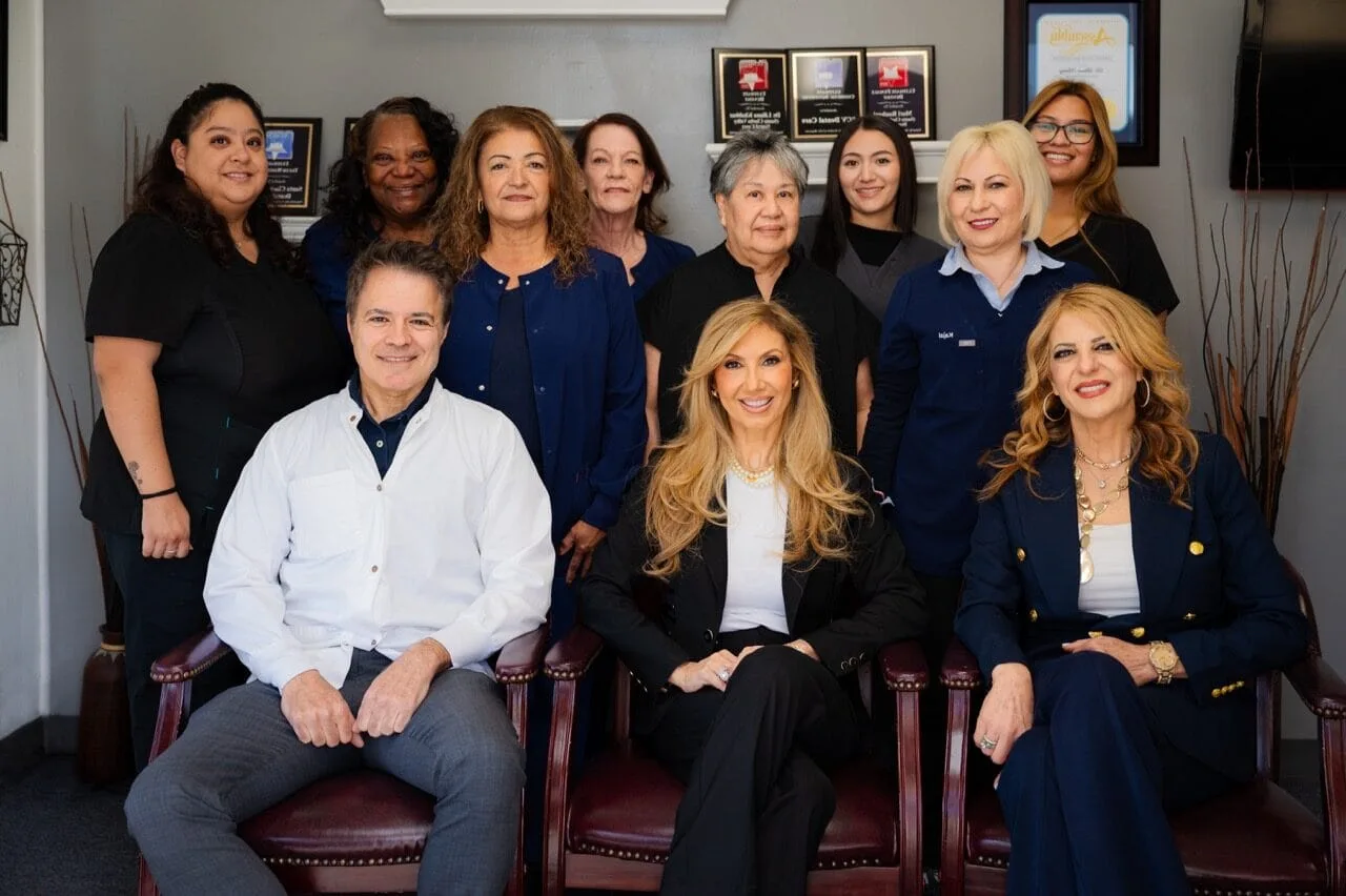 The SCV Dental Care team at the practice in Santa Clarita